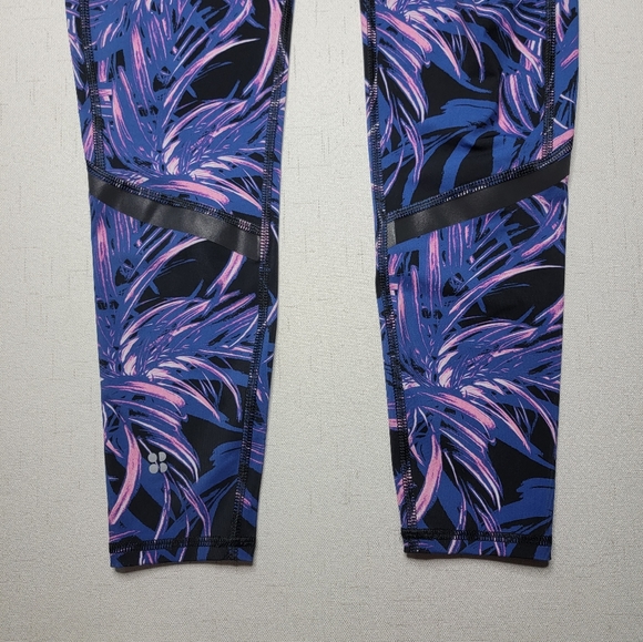 Sweaty Betty 7/8 length Neon Palm Leggings - Picture 12 of 12